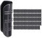 F Fityle 100 Pièces Bâtiments de Jardin Tube Clip Abat-Jour Filet Clips Serrer Outils Robuste Tente Bâche Clip Cadre Tuyau Tube pour Serre Bannière, 22MM