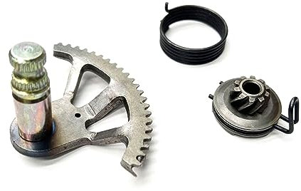 zuousxbs Kickstarter-Wellenhülse, Getriebefeder, passend für 50 50SX, Kickstarter-Wellengetriebe, Leerlaufgetriebe, Kickstarter-Feder-Montagesatz
