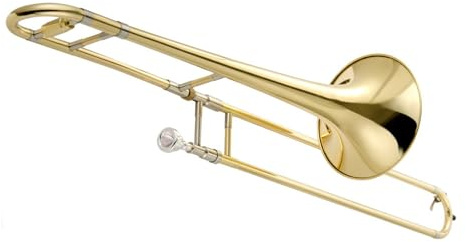 Professionelle Posaune Für Anfänger Alt B Posaune Lackiertes Goldinstrument Geeignet Für Erwachsene