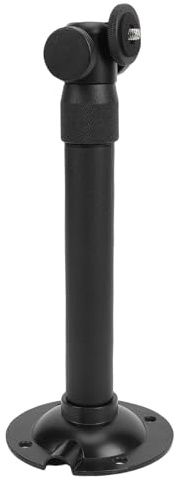 ASHATA Mini Ceiling Wall Projector Mount Stand, Universal Ceiling Projector Mount Bracket 1/4 Inch Mounting Screw, 7.9 to 15.7in Length Adjustable 360° Rotation 90° Tilt