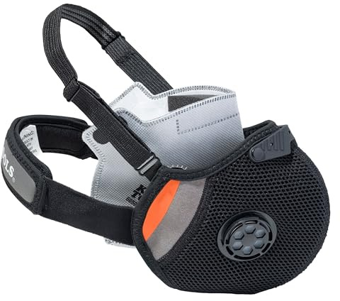 Klein Tools 60506 N95 Reusable Face Mask with Replaceable Filter, NIOSH Approved, Adjustable Head Straps, Hand Washable, Anti-Fogging