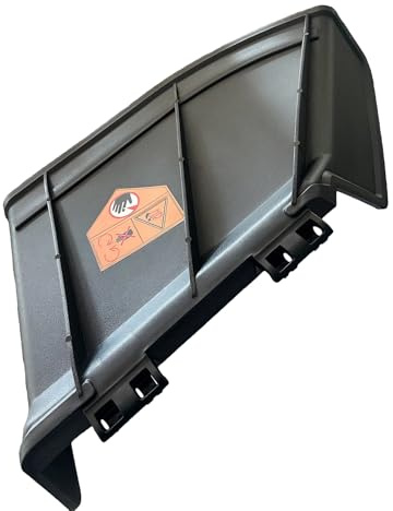 Deflettori ad alta erba per la cura professionale dei prati impediscono inceppamenti facili da installare senza bisogno di attrezzi comuni scivoli