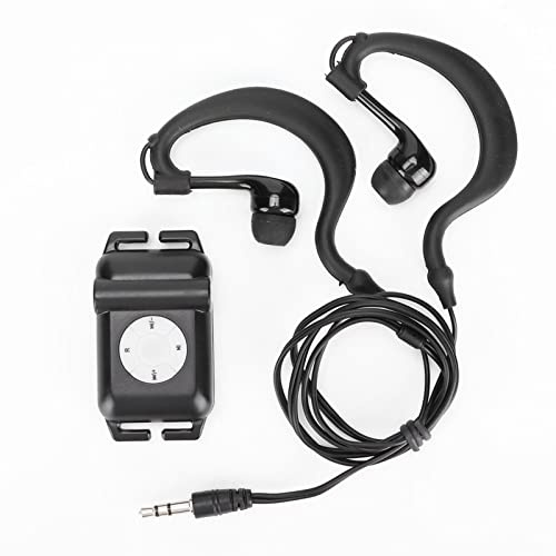Erchineko Lettore MP3 Impermeabile per Nuoto IPX8 8-10 Ore di Riproduzione 4 GB con Cuffie Lettore Musicale per Piscina Sport Acquatici e Corsa