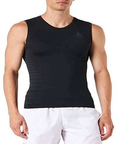 Odlo Damen Funktionsunterwäsche Tanktop PERFORMANCE LIGHT, black, L