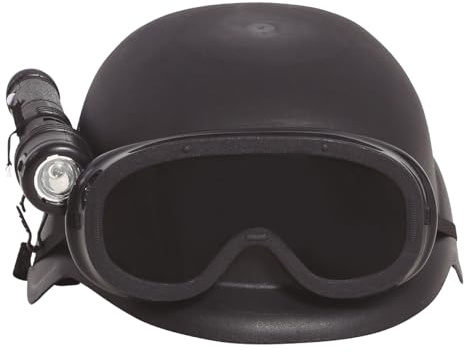 FIESTAS GUIRCA Anti-Sturbierhelm mit Taschenlampe