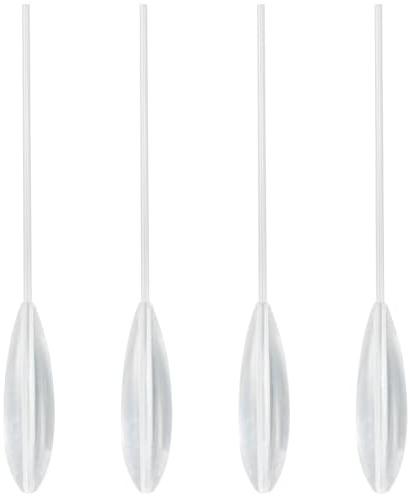 Alwonder 4 Stück Sbirolino-Posen 5-50g Sinkend/Schwimmend/Langsam sinkend Schlepp-Pose für Forellenangeln mit Teig & Trout Spoon Bombarda Posen Aerodynamisches Design für hohe Wurfweiten