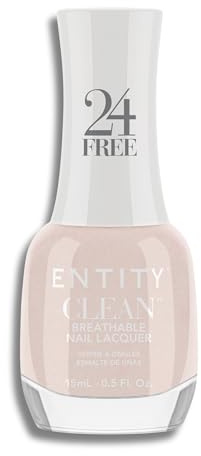 Entity Clean - Smalto per unghie a colori breathable | Smalto per unghie ad asciugatura rapida ed effetto gel | Vernice per unghie lunga durata e rinforzante | Smalto senza tossici, naturale e vegano