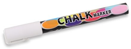Empire Chalk Marker – White Dry Erase Marker for Wall Planner, Blackboard, Menu Board, to-Do List, Office & Home Organization (One-Size, White)
