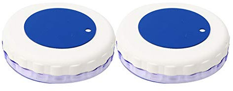 Gavigain Magnetische tauchbare LED-Leuchten, kleine tauchbare LED-Leuchten mit Fernbedienung, 2 Stück Unterwasser-LED-Leuchten, tauchbare Schwimmbadquadrate, Teichlichter mit Fernbedienung