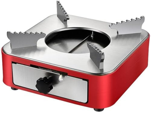 Glixoft Quemador De Alcohol Portátil, Estufa Pequeña para Acampar Aire Libre, Utensilios De Cocina, Equipo para Senderismo, Mochilero, Picnic