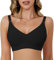 Kfnire Reggiseno Senza Ferretto Donna, Reggiseno Push Up Senza Ferretto Scollo a V Bralette Reggiseno | Senza Cuciture | Supporto Completo | Imbottitura Rimovibile Comodo Reggiseni Basic da Donna