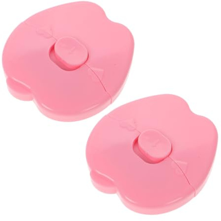 Supvox 2stücke Mini-apfel-förmiger Babyhaartrimmer-kamm für Feines Haar zum Schneiden von Pony und Spliss Tragbares Haarschneidewerkzeug für Hause und Unterwegs