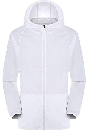 Waterproof Mesh Lined Raincoat - Bowling Bowls Jacket - Hooded Sportswear for Men & Women - Long Sleeves with Elasticated Hem & Cuffs Comfy