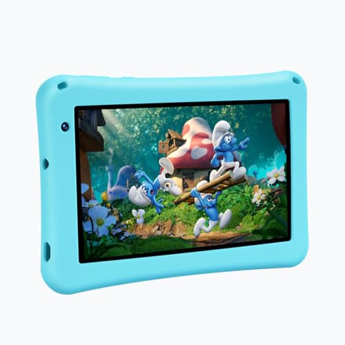 BRILLAR Tableta Infantil Android 13, Tablet Educativo (Azul)