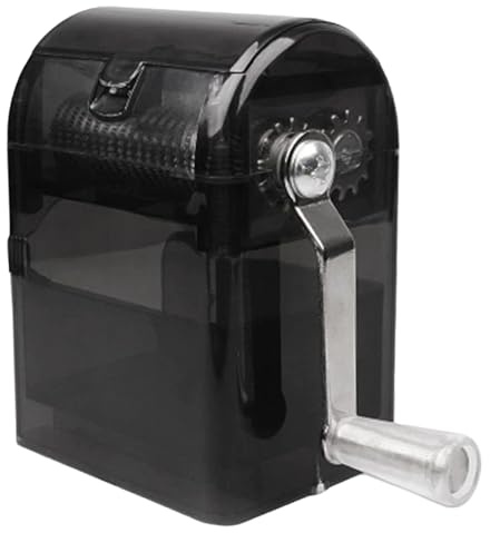 Pollen Grinder, Hand Crank Crusher Spice Grinder Manual Herb Vanilla Grinding Case Mincer, Hand Herb