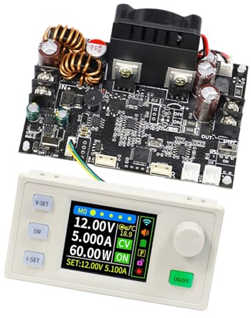 Fuente de alimentación ajustable controlada digital 252W 7A Regulador de corriente constante para laboratorios solares Fuente de alimentación conmutada