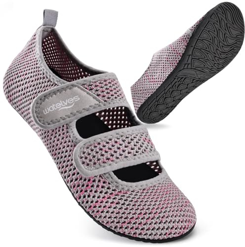 WateLves Scarpe da Nuoto Uomini Donne Scarpe Acqua Scarpe Spiaggia Aqua Scarpe Asciugatura Rapida Traspirante Surf Piscina Spiaggia Unisex