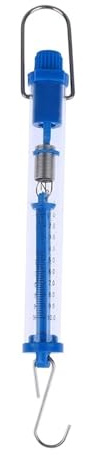 Dinamometro Newton Gram Bilancia a molla 1N/2,5N/5N/10N/20N/25N/30N(10N)