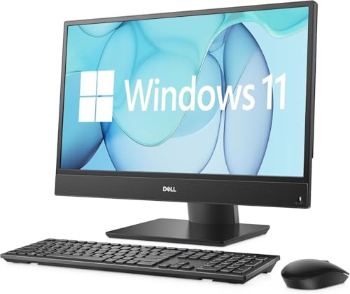 Dell OptiPlex 3280 All-in-One FHD (1920x1080) Desktop Computer, Intel Core i7-10700, 16GB RAM, 512GB SSD, QWERTY Keyboard, WiFi, Bluetooth, Win11 Pro (Renewed)