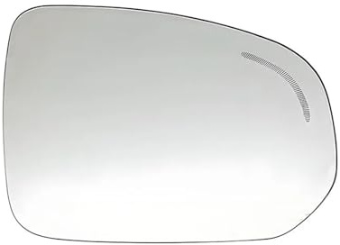 Vingespegelglas Dödvinkelbackspegel Sidospegel Backspegelobjektiv, Varningsspegelobjektiv För Volvo För XC60 För V90 Ersättningsspegelglas(Heating blind spot R)