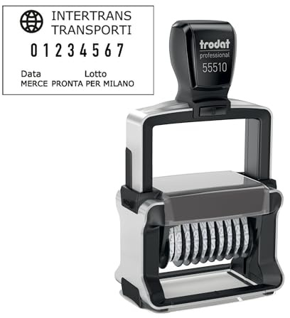 trodat Ziffernstempel Professional 4.0 55510/PL, 10-stellig