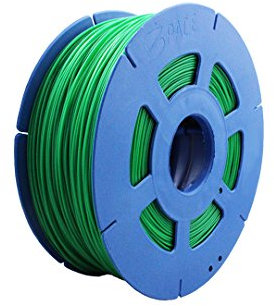 3D Drucker 1kg Filament Rolle PLA 175mm Schwarz Transparent Gelb Rot top Qualität B-Ware (Grün)