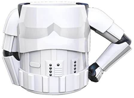 Meta Merch, Stormtrooper Star Wars 3D Te Kaffemugg Keramik, Flerfärgad