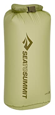 Sea to Summit Ultra-Sil Dry Bag, Ultralight Waterproof Dry Storage, 13 Liter, Tarragon Green