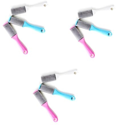 FRCOLOR 9 Pz Raspa Per Piedi a Doppia Faccia Lima Per Piedi a Doppia Faccia Lima Per Raschiare i Piedi Filer Per Piedi Per Pelle Morta Professionale Lime Per Piedi Per Pedicure