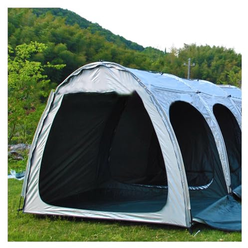 Tenda capanno per moto, per 2/3/4/5 biciclette, spazioso garage per moto, tenda resistente color argento