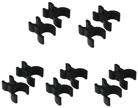 10 Pezzi Clip Per Penna A Tromba,Supporto Per Penna Per Strumenti,piccolo portapenne,Portapenne Per Tromba In Plastica Clip Per Matita Nera Per Corno Per Creare Musica E Prendere Appunti