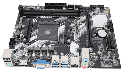 B550M-K Motherboard, Compatibile con la Presa CPU AM4, Doppio Canale DDR4, NVME M.2 PCIE 3.0 SERIALATA 3.0 USB 3.0 HD VGA, Gigabit Ethernet, BIOS Function Gaming Motboard
