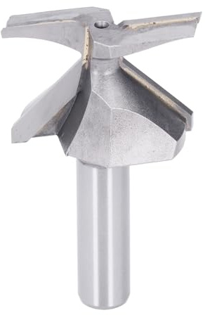 Spacnana Caratteristiche di Sicurezza Migliorate, Bit di Pianta Piana in Legno ARC Precisa R30 Cutter di Fresatura Integrata per Lavorazione del Legno, Materiali Premium, Applicazioni Versatili
