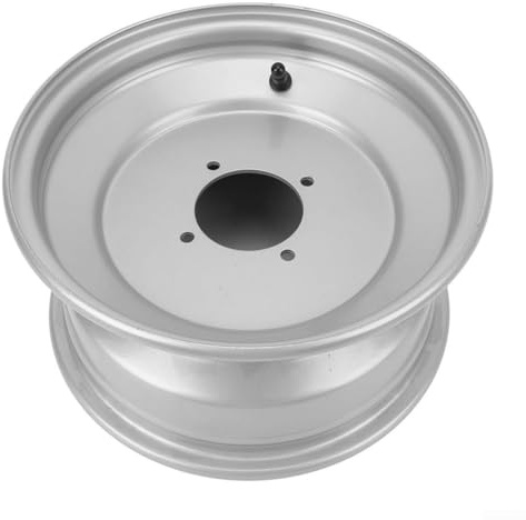 Llanta de rueda delantera para ATV 21 x 7 10, llanta de metal de 10 pulgadas compatible con Go Kart, Quad Dirt Bike, cortacésped, diseñada para climas duros y terrenos resistentes