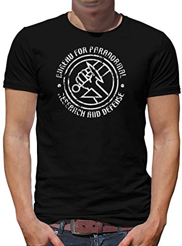 TShirt-People Hellboy Office T-Shirt Herren BPRD Opaque Devil XXXL Schwarz