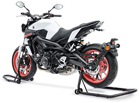 Montageständer Set Kompatibel mit Kawasaki ER-6n / ER-6f Motorradständer vorne hinten FB