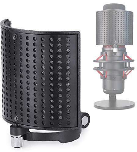 Micro HyperX Quadcast Filtre Anti Pop Professionnel - Bouclier de Microphone avec 3 Couches Améliorant la Qualité Sonore pour Microphone HyperX Quadcast par YOUSHARES