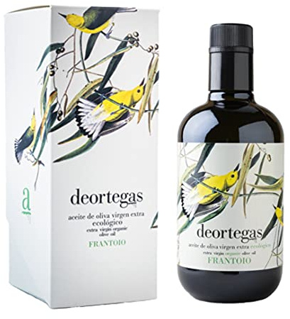 Aceite de oliva virgen extra Frantoio ecológico 500 ml Deortegas Gourmet