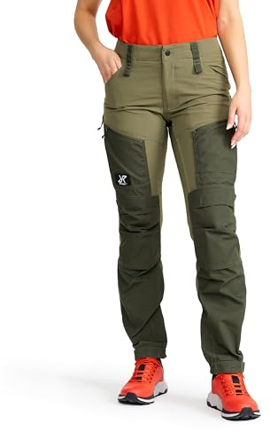 RevolutionRace Women's RVRC GP Pro Trousers, Durable and Ventilated Trousers for Hiking, Walking, Exploring and All Other Outdoor Activities, Kalamata, L