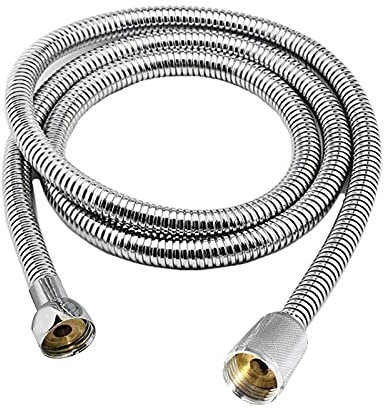 Shower Heads Hose Pipe Shower Heads Plumbing Hoses Stainless Steel Plumbing Hoses Bath Shower Bathroom Accessories Fittings-1.5m (2m)