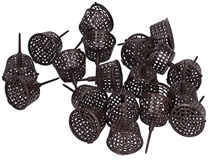 Atyhao Plastic Fertilizer Mesh Basket 20PCS Anti-Aging Bonsai Fertilizer Box with Lid for Planting Fertilization