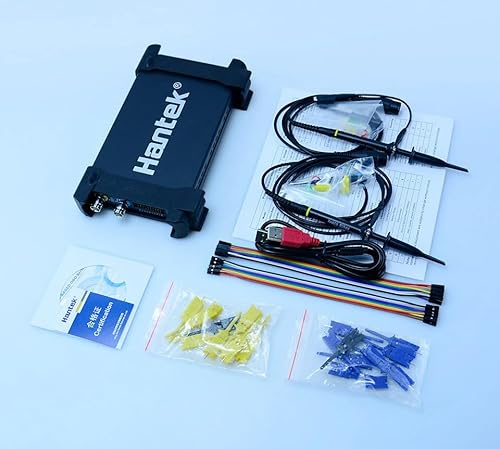 Hantek USB Oscilloscope Hantek 6022BE Pc-Based Usb Digital Storag Oscilloscope 2channels 20mhz 48msa/S(Hantek6022BE)