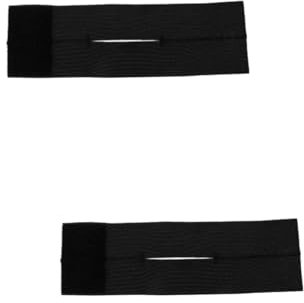 BESPORTBLE 2pcs Adhesive Softball Glove Strap for Baseball Glove Fixing Elastic Binding Band for Adjustable Strap for Pitcher and Youth Baseball Use