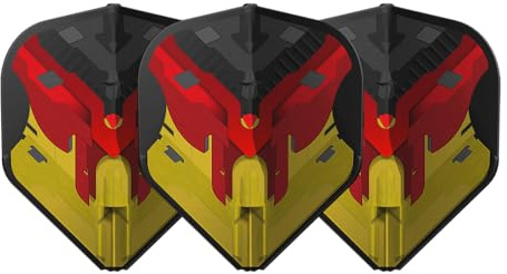 LSTYLE L1 EZ V-Series V1 Germany Type D Black - Dart Flights