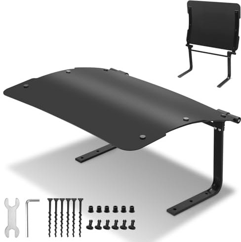 Fiqops Robot tosaerba, 73 x 57 x 40 cm, garage riparato dal sole e dalla pioggia, per robot tosaerba in materiale ABS, protezione dalla pioggia, colore nero