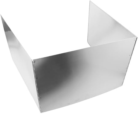 Pare-éclaboussures en Acier Inoxydable D'huile Argenté pour Poêles à Frire | Protection Plaque Cuisson, Protection Anti-éclaboussures pour Cuisinière, Anti-projections de Cuisson
