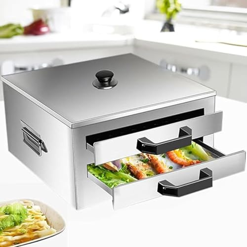 Machine à rouler les nouilles de riz, cuiseur vapeur en acier inoxydable avec poignée anti-brûlure pour la cuisson des petits pains et des boulettes, idéal pour les recettes chinoises