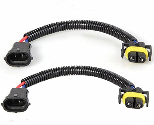 2er H11 auf HB4 Scheinwerfer Adapterkabel Stecker Sockel Kabel Fassung