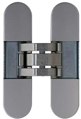 Türband Invisacta 120 3D, Türscharnier inkl. Abdeckkappen | Tragkraft 60 kg, Stahl verzinkt