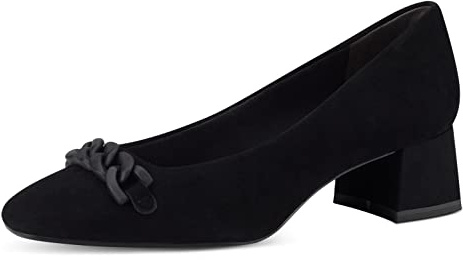 Tamaris Damen Klassische Ballerinas, Frauen Flats,Ballerina-Schuhe,Ballett-Schuhe,Ballet-Flats,flach,Ausgehschuhe,Abendschuhe,Black,39 EU